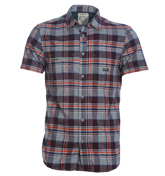 Sukati Grey, Purple and Red Check Shirt