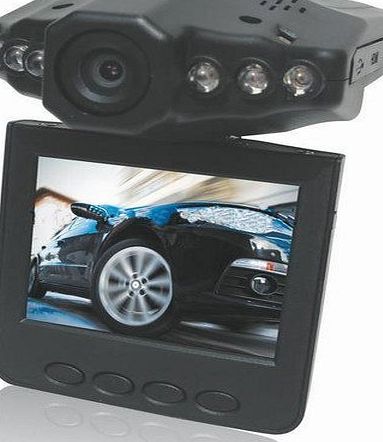 1280P HD 2.5`` LCD NIGHT VISION CCTV IN-CAR DVR ACCIDENT VIDEO PROOF CAMERA Video Recorder