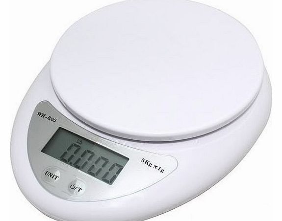 NEW 5KG - 1G DIGITAL LCD ELECTRONIC KITCHEN POSTAL SCALES--UKdigitalbay