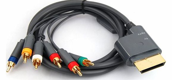  Component High Definition HD AV TV LCD Cable for xBox 360