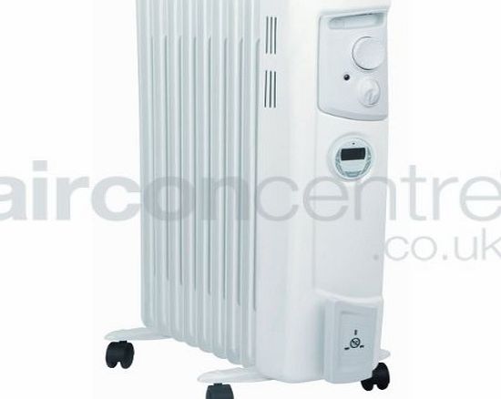 2.0kw Oil Filled Radiator W/ 24hr Timer