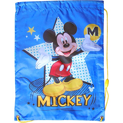 Disney Boys Disney Mickey Mouse Blue Drawstring School Sports Gym 