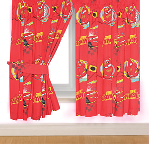 Cars Cruise 66` x 54` Curtains