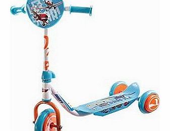 Childrens Licensed Disney Pixar Planes Scooter - Blue/Orange