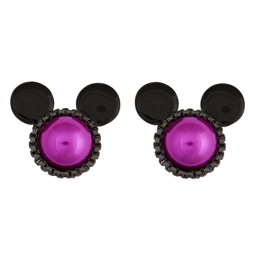 Purple Hematite Plated Fuschia Pearl Minnie