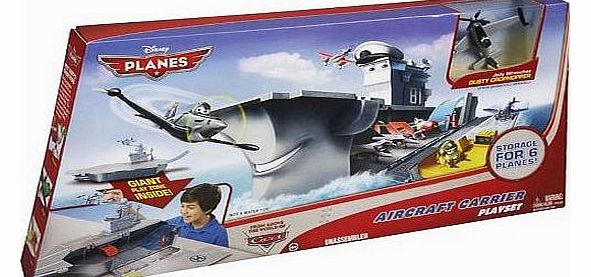 Disney Planes Yorkie Aircraft Carrier Playset