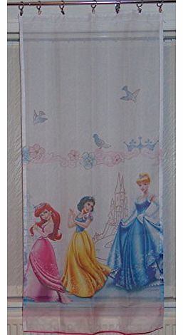 voile net curtain/panel PRINCESSES -width 75cm/29.5`` x drop 160cm(63``) ready made