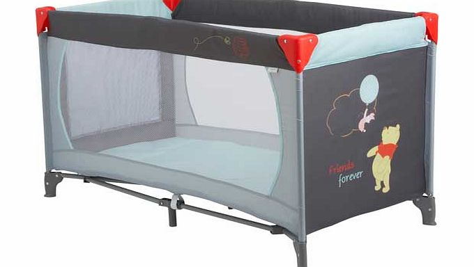 Winnie the Pooh Travel Cot - Blue