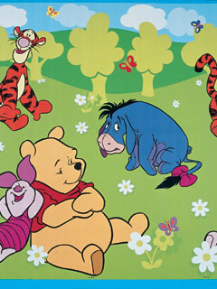 Winnie the Pooh Border Big 5m x 940mm