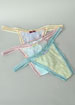 3 pair pack low rise thong