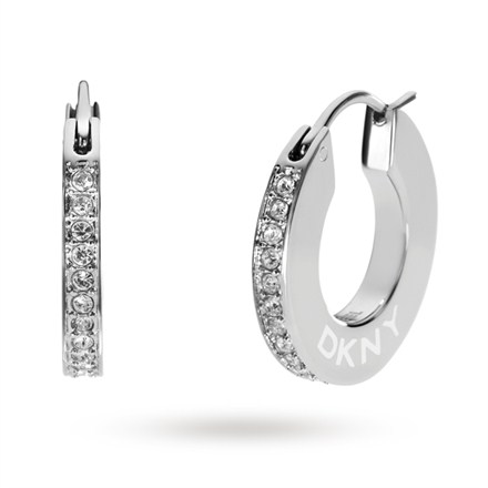 Essentials Steel Cubic Zirconia Earrings