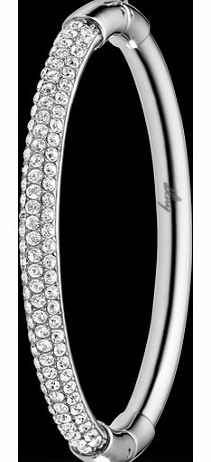 Glitz Steel and Stone set Bangle NJ1955040