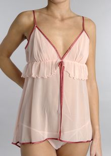 Ladylike Pleats babydoll set