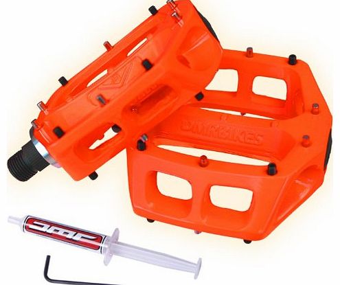  V8 BMX Pedal orange 2014 Dirt Bike Pedals