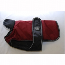 Animate Reflective Dog Coat Burgundy/Black 12