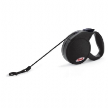 Flexi Classic Mini Cord 3M Black - Dogs Up To 8Kg