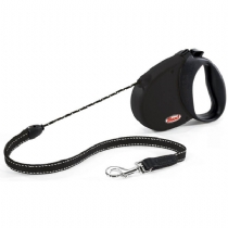 Flexi Comfort Cord Black 5M Medium - Dogs Up To