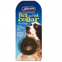 Johnsons Waterproof Plastic Flea and Tick Collar