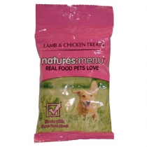 Natures Menu Dog Treats 60G X 12 Bulk Pack Beef