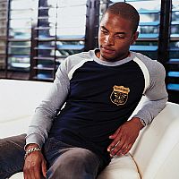 Mens Long Sleeve Raglan T-Shirt