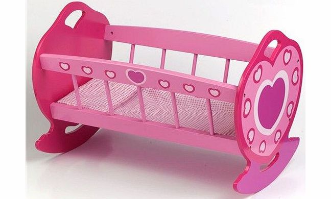 Peterkin Dolls World Dolls Cradle Pink