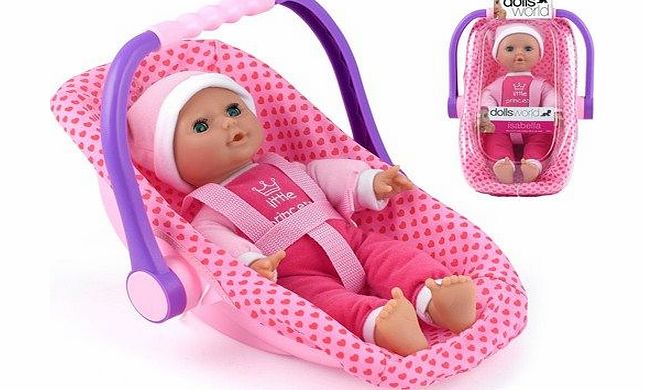 Peterkin Dolls World Isabella Doll  Car Seat