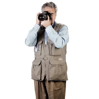 PhoTOGS Vest Khaki - XXLarge