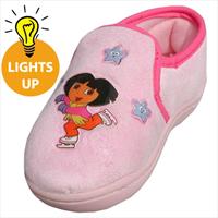 Dora The Explorer Lines Lights Slipper