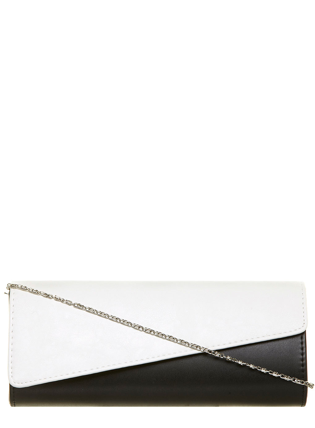 Black and white clutch bag 22206403