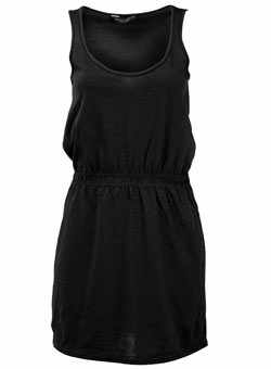 Black waisted tunic