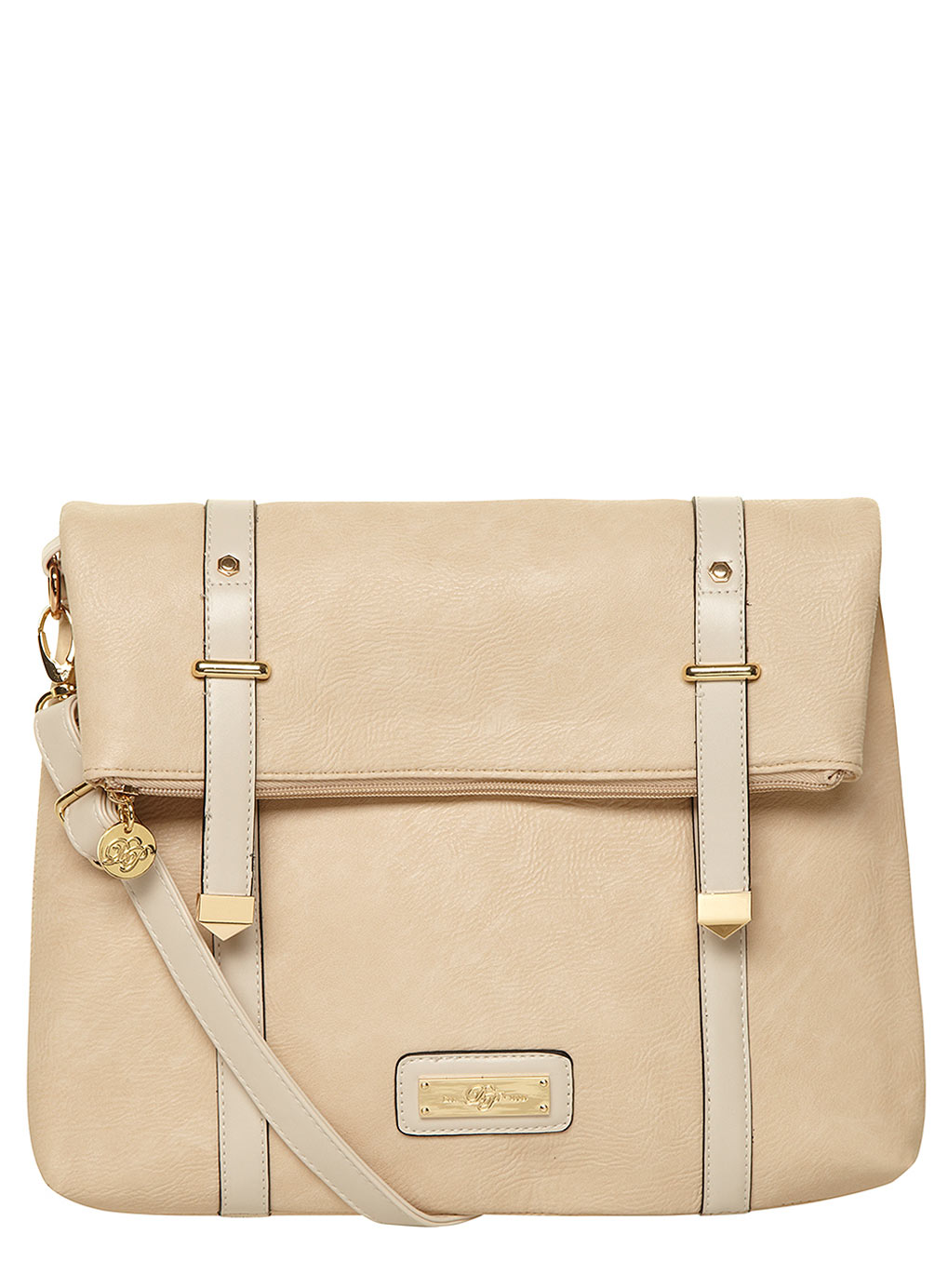 Bone Foldover Crossbody Bag 18351220