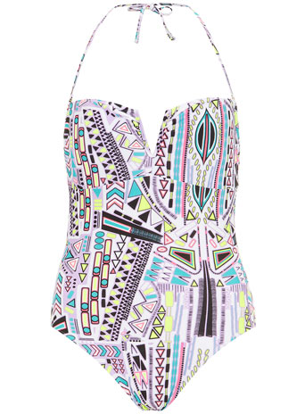 Dorothy Perkins Geo aztec swimsuit DP06934645