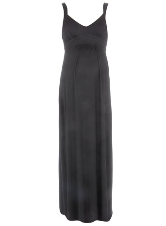 Dorothy Perkins Maternity black maxi dress