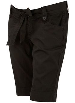 Maternity black shorts