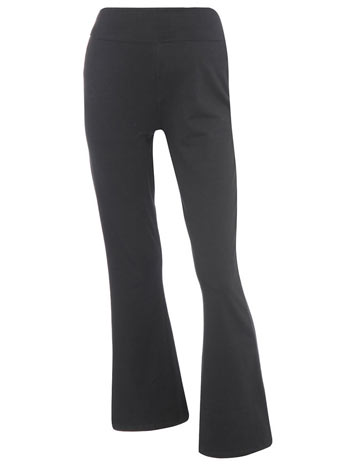 Maternity black yoga pants