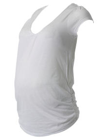 Dorothy Perkins Maternity white keyhole back top