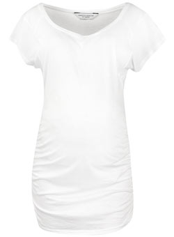 Dorothy Perkins Maternity white oversize top