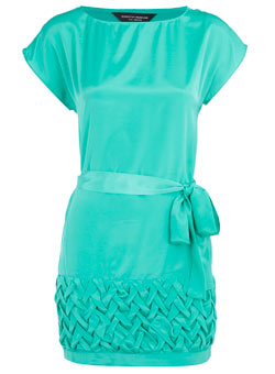 Dorothy Perkins Mint lattice hem tunic