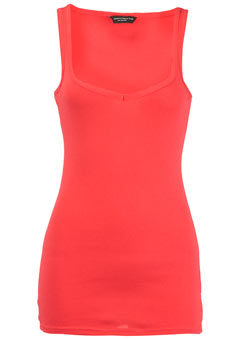 Pink v-neck vest