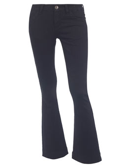 Silver Stitch black skinny flare jeans