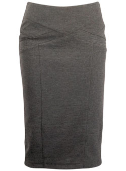 Dorothy Perkins Tall grey ponti skirt