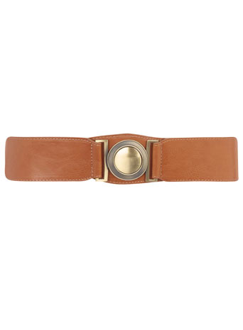 Tan circle disc belt