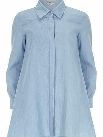 Womens Alice & You Light Blue Chambray Shirt