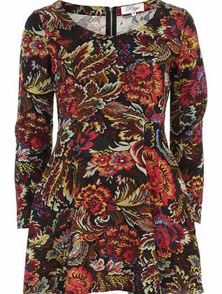 Womens Madam rage Tapestry Skater Dress- Multi