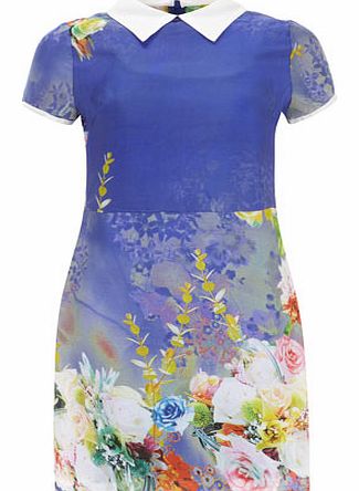 Womens True Decadence Tropical Organza Shift