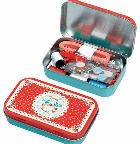 dotcomgiftshop  Vintage Doily Travel Sewing Kit