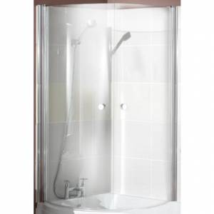 Curved Shower Bath Screen