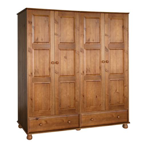 Dovedale Wardobe - 4 Door 2 Drawer