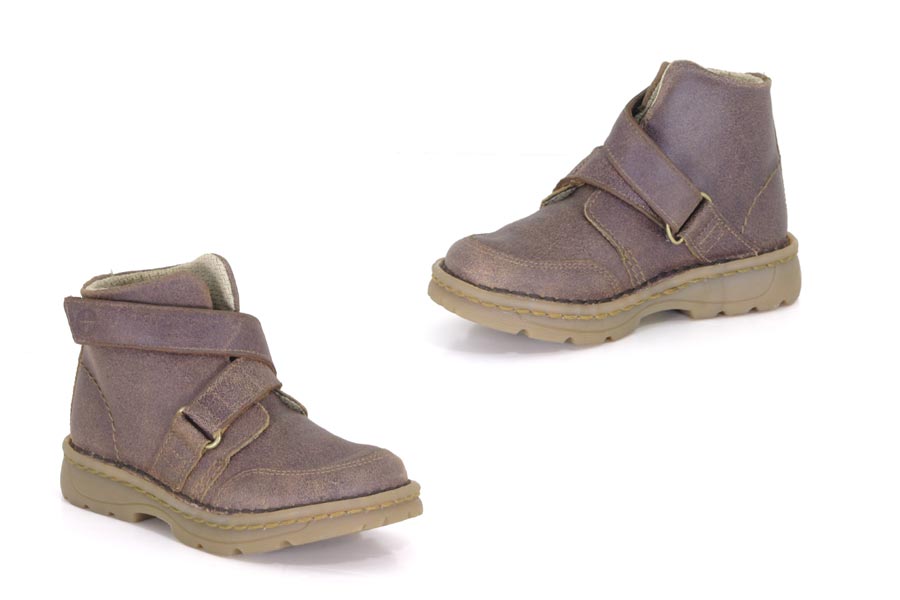 - 6p44 - kids - Alfie Strap Boot - Bark