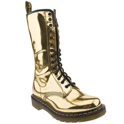 Female Dr Martens Koram Flash Manmade Upper Casual in Gold